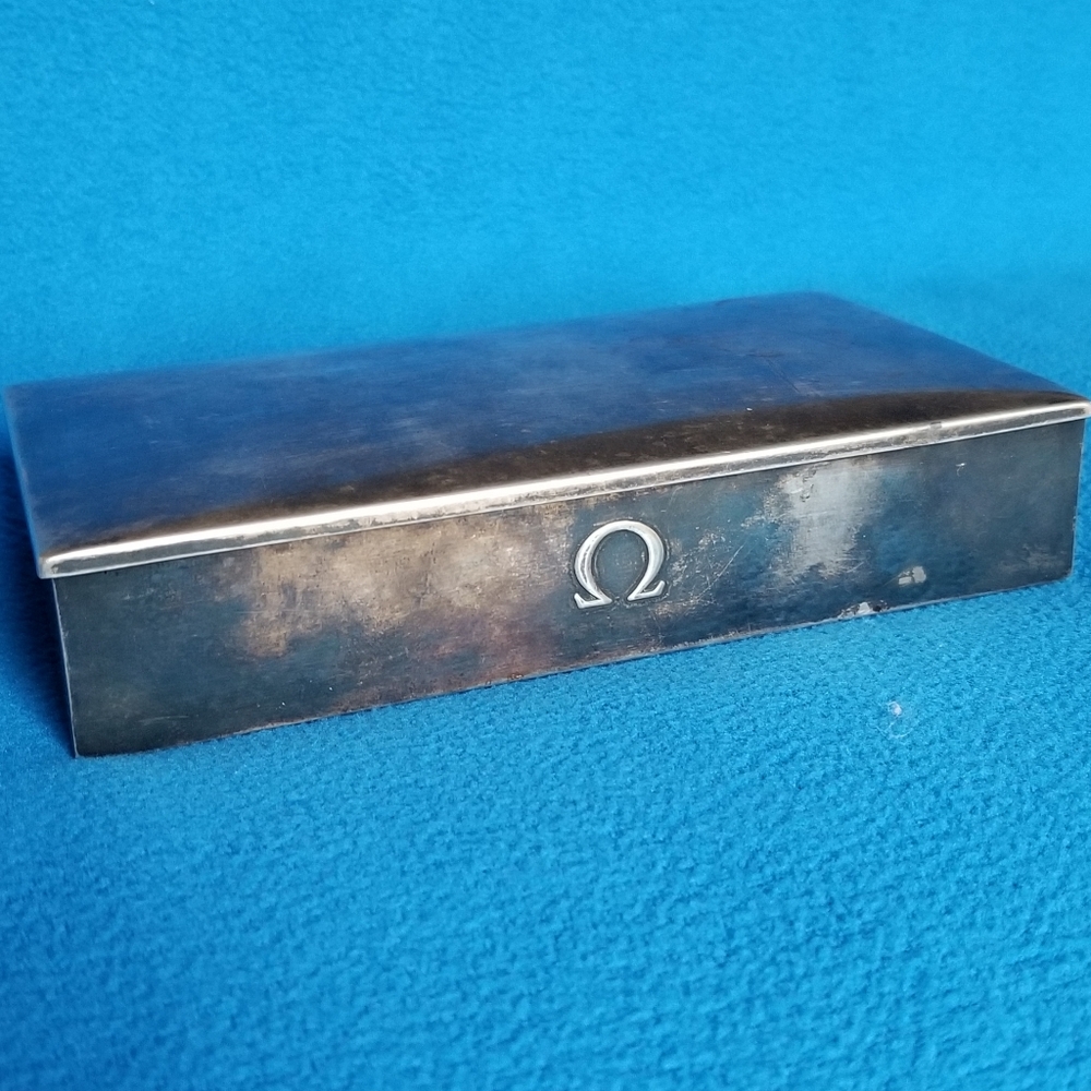 1948 Omega Centenary Casket Box 800 Silver